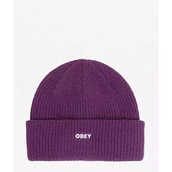 ✨OBEY FUTURE BEANIE - WINEBERRY✨ - Picture 3 of 9